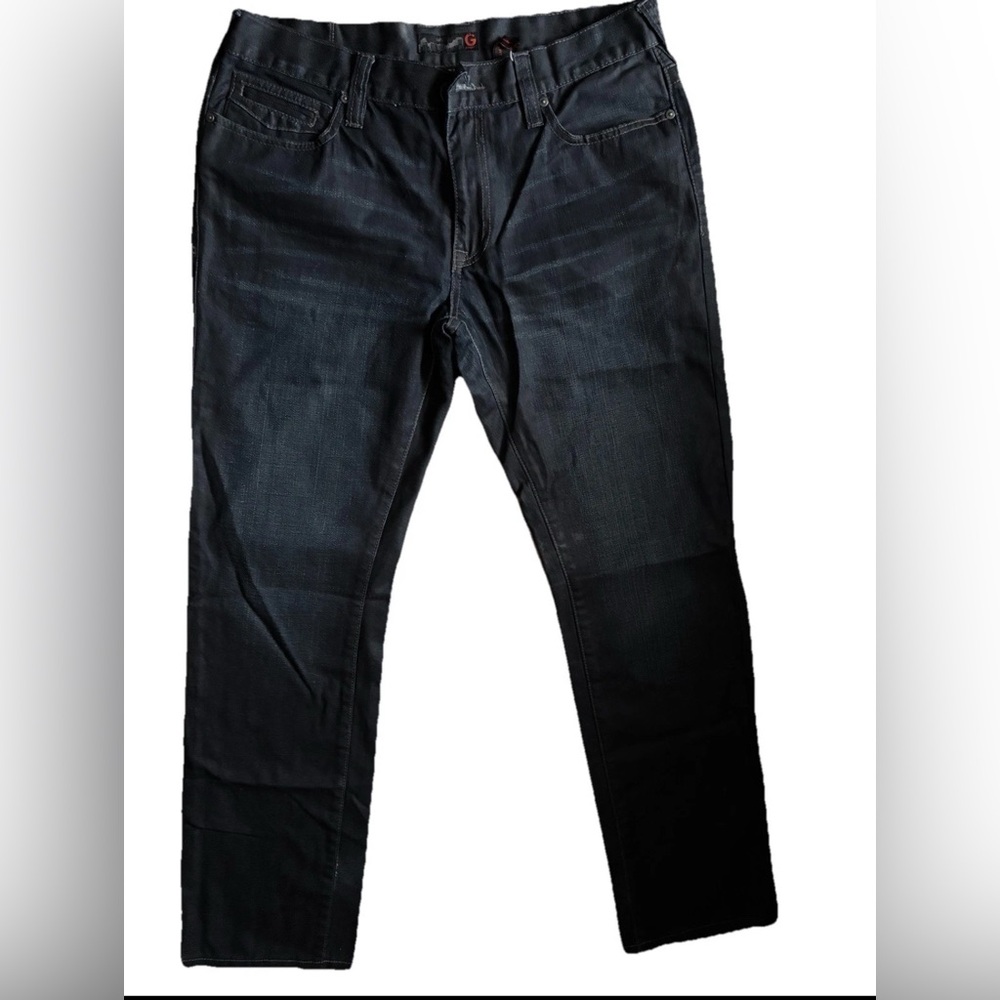 G By Guess Korbin Slim Fit Indigo Rinse Denim Jeans Men’s 34 x 30